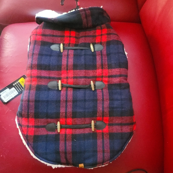 Plaid Dog Sweater - Picture 1 of 3